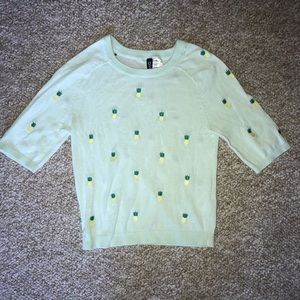 Pineapple Knit Sweater